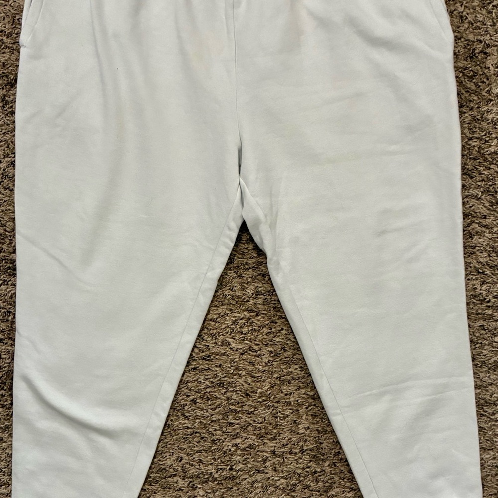 Amazon Essentials White Sweatpants